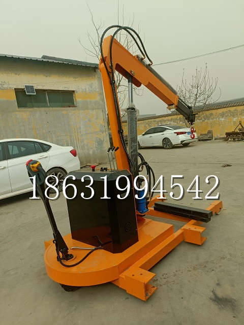 方山县自卸车厢随车吊 自制轮式四不像起重机 四驱平板吊 5吨 贵盛